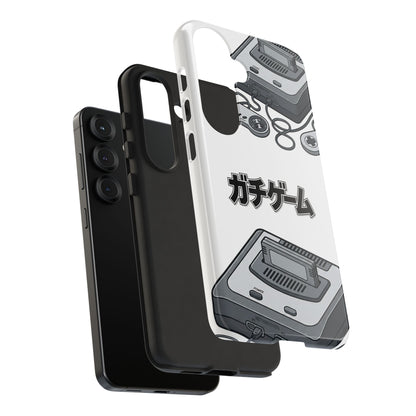 Retro Console Phone Case — Japanese "ガチゲーム" Gamer Design
