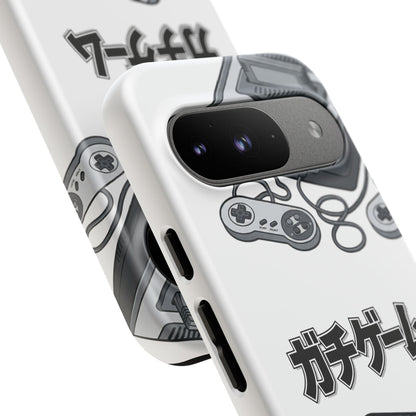 Retro Console Phone Case — Japanese "ガチゲーム" Gamer Design