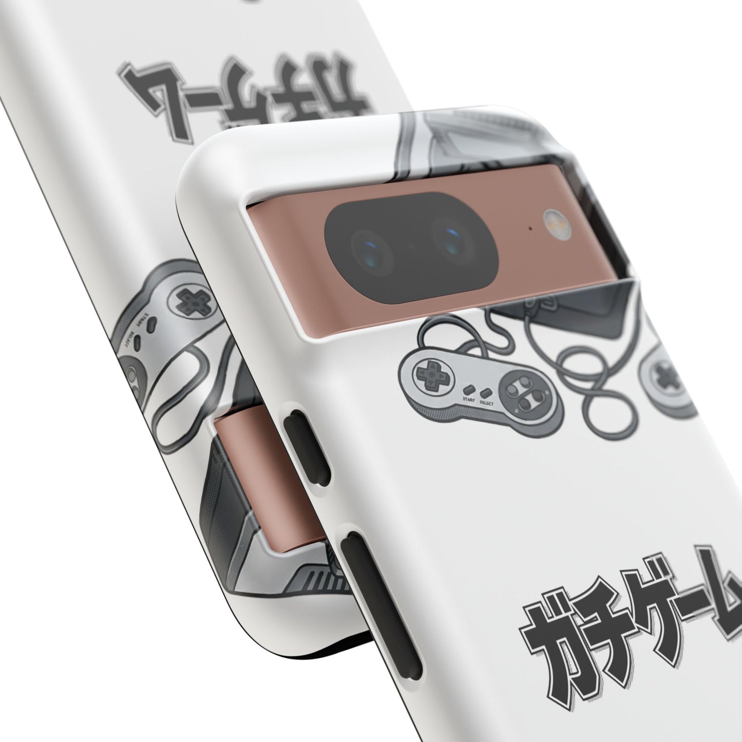 Retro Console Phone Case — Japanese "ガチゲーム" Gamer Design