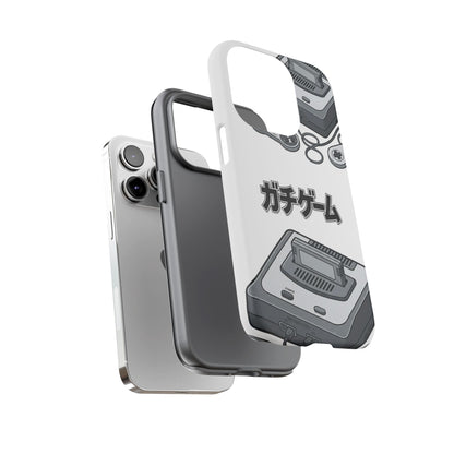 Retro Console Phone Case — Japanese "ガチゲーム" Gamer Design