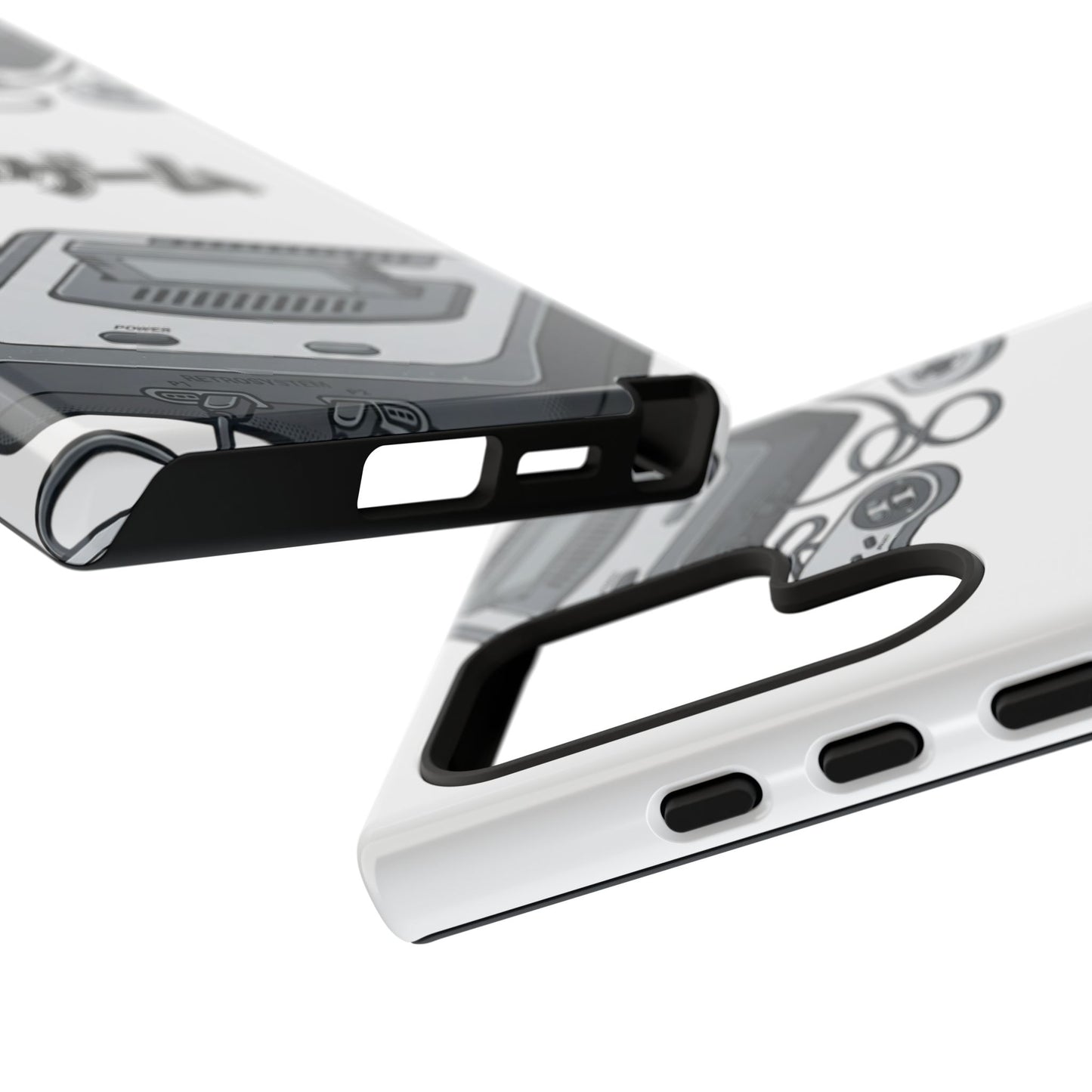 Retro Console Phone Case — Japanese "ガチゲーム" Gamer Design