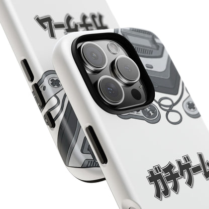 Retro Console Phone Case — Japanese "ガチゲーム" Gamer Design