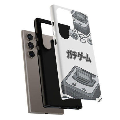 Retro Console Phone Case — Japanese "ガチゲーム" Gamer Design