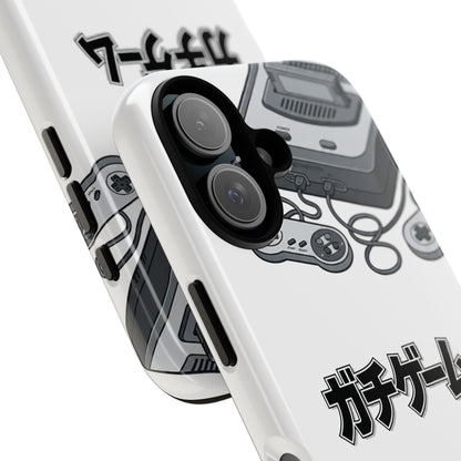 Retro Console Phone Case — Japanese "ガチゲーム" Gamer Design