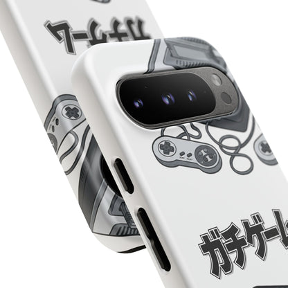 Retro Console Phone Case — Japanese "ガチゲーム" Gamer Design