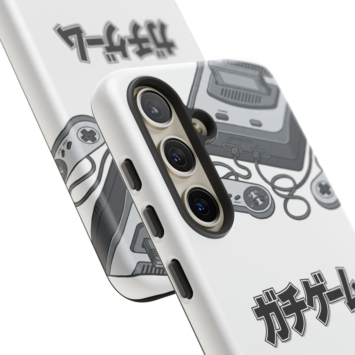 Retro Console Phone Case — Japanese "ガチゲーム" Gamer Design