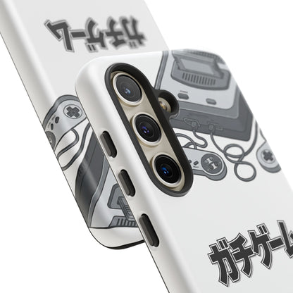 Retro Console Phone Case — Japanese "ガチゲーム" Gamer Design