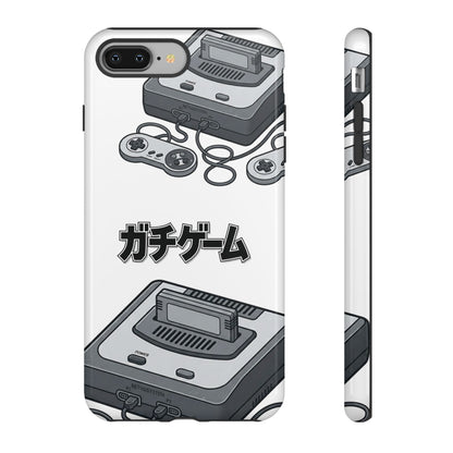 Retro Console Phone Case — Japanese "ガチゲーム" Gamer Design