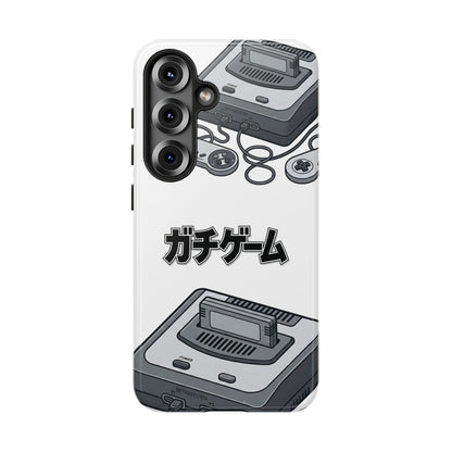 Retro Console Phone Case — Japanese "ガチゲーム" Gamer Design