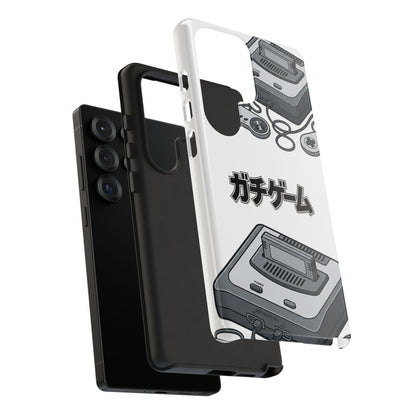 Retro Console Phone Case — Japanese "ガチゲーム" Gamer Design