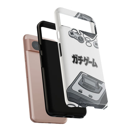 Retro Console Phone Case — Japanese "ガチゲーム" Gamer Design