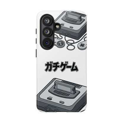 Retro Console Phone Case — Japanese "ガチゲーム" Gamer Design
