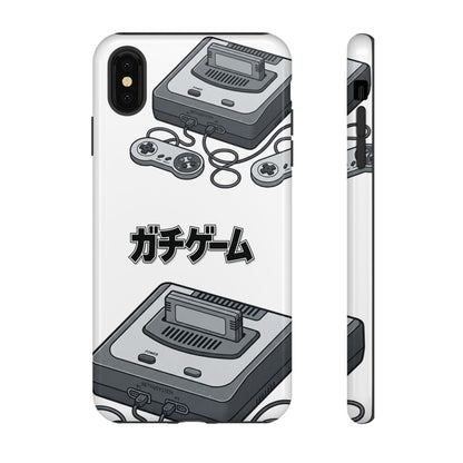 Retro Console Phone Case — Japanese "ガチゲーム" Gamer Design