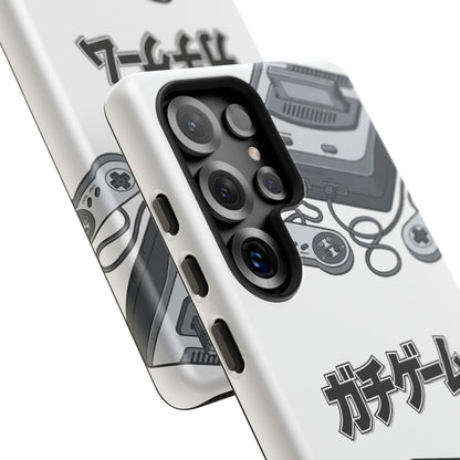 Retro Console Phone Case — Japanese "ガチゲーム" Gamer Design