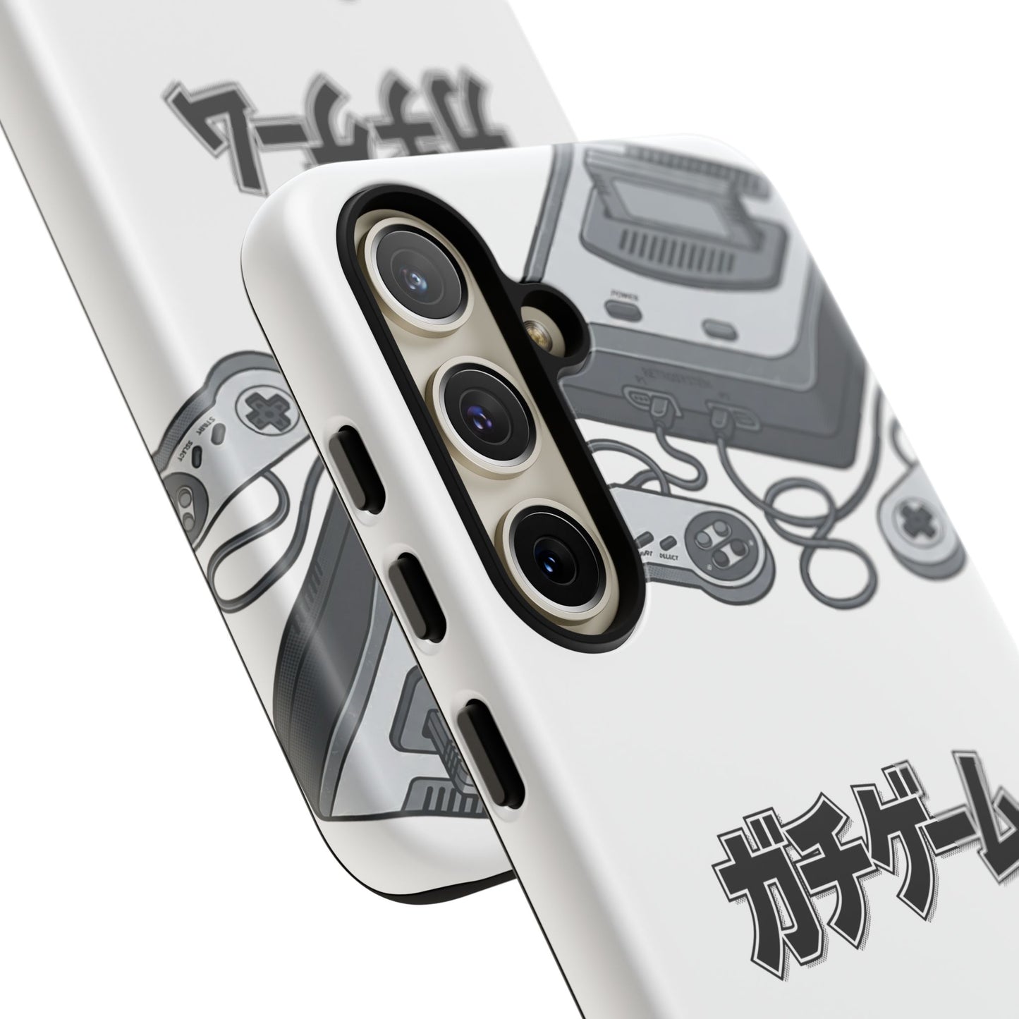 Retro Console Phone Case — Japanese "ガチゲーム" Gamer Design