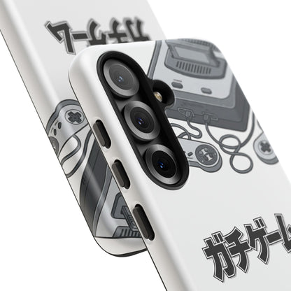 Retro Console Phone Case — Japanese "ガチゲーム" Gamer Design