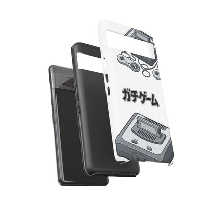 Retro Console Phone Case — Japanese "ガチゲーム" Gamer Design