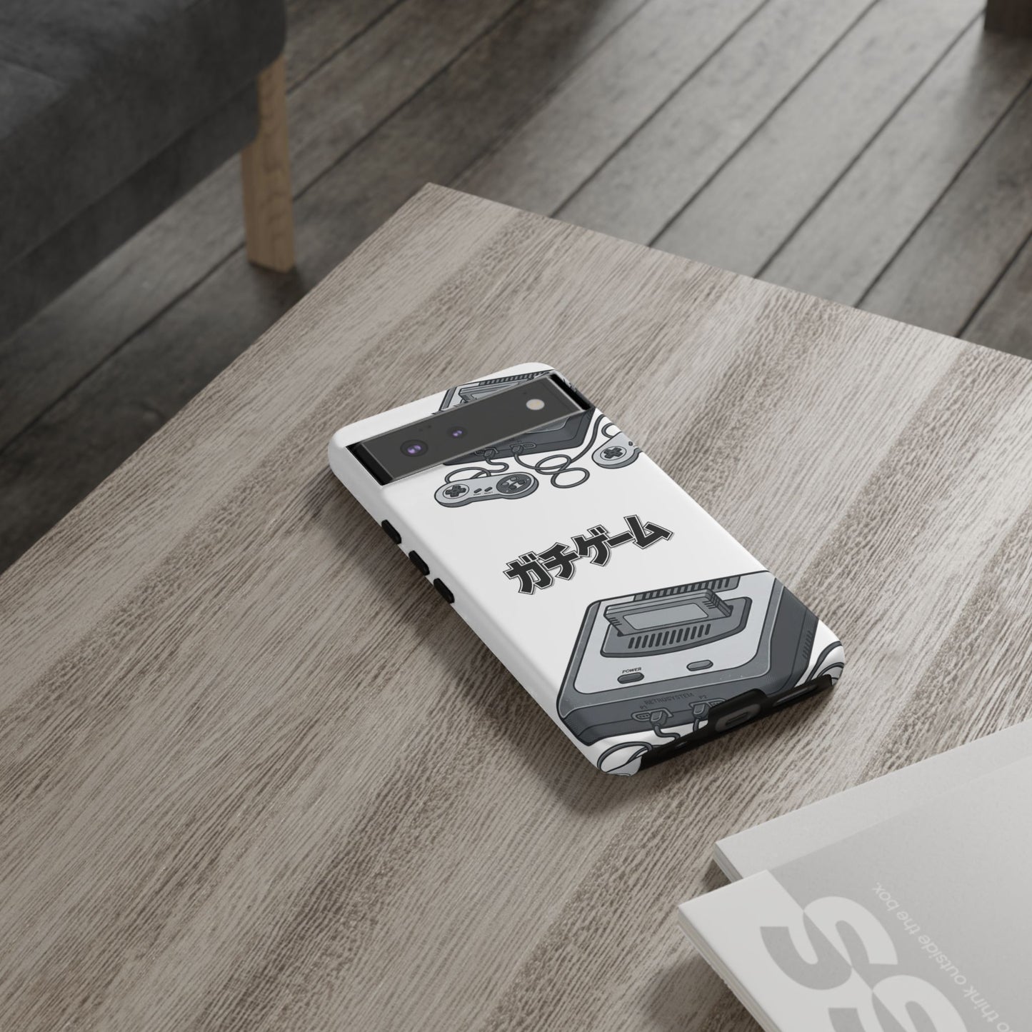 Retro Console Phone Case — Japanese "ガチゲーム" Gamer Design