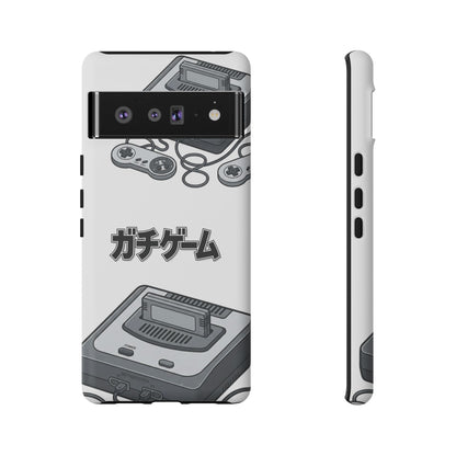 Retro Console Phone Case — Japanese "ガチゲーム" Gamer Design