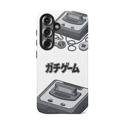 Retro Console Phone Case — Japanese "ガチゲーム" Gamer Design