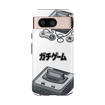 Retro Console Phone Case — Japanese "ガチゲーム" Gamer Design