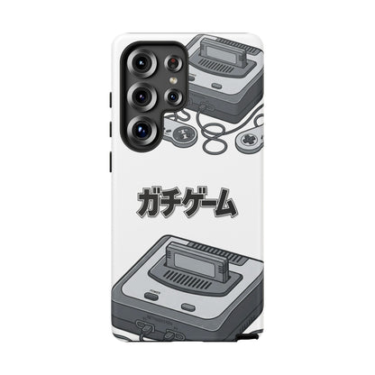 Retro Console Phone Case — Japanese "ガチゲーム" Gamer Design