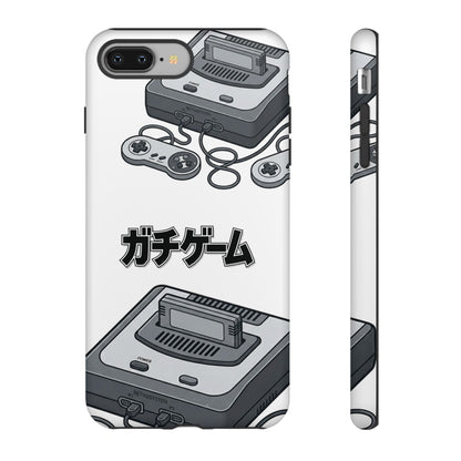 Retro Console Phone Case — Japanese "ガチゲーム" Gamer Design