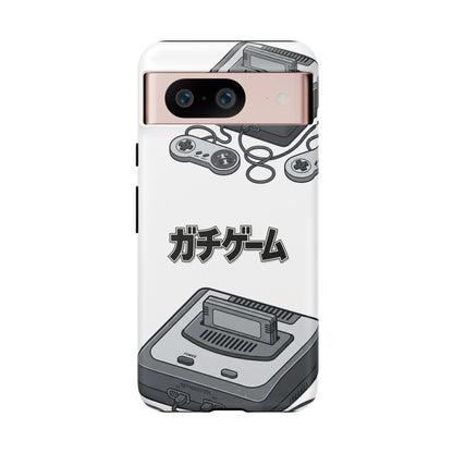 Retro Console Phone Case — Japanese "ガチゲーム" Gamer Design
