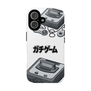 Retro Console Phone Case — Japanese "ガチゲーム" Gamer Design