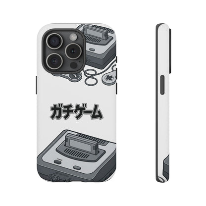 Retro Console Phone Case — Japanese "ガチゲーム" Gamer Design