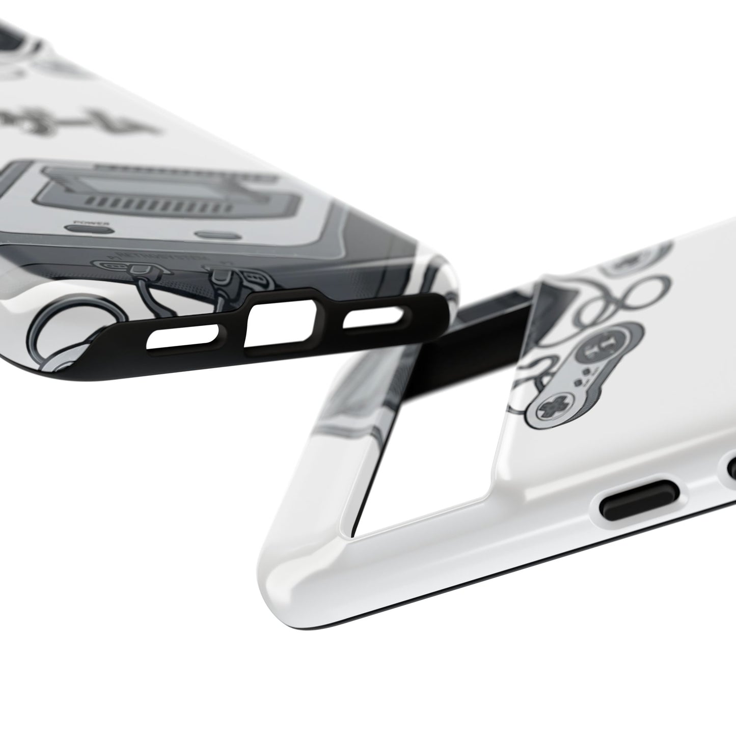 Retro Console Phone Case — Japanese "ガチゲーム" Gamer Design