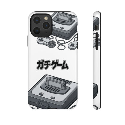 Retro Console Phone Case — Japanese "ガチゲーム" Gamer Design