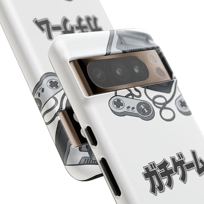 Retro Console Phone Case — Japanese "ガチゲーム" Gamer Design