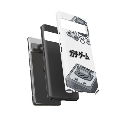 Retro Console Phone Case — Japanese "ガチゲーム" Gamer Design