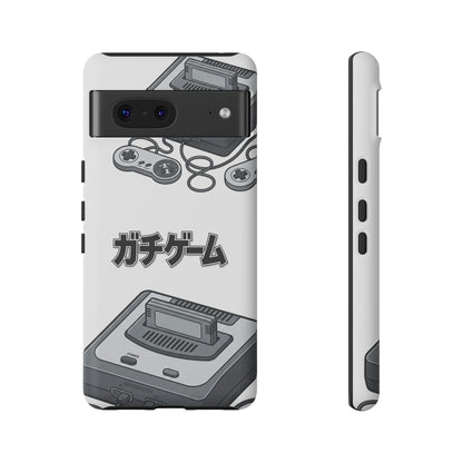 Retro Console Phone Case — Japanese "ガチゲーム" Gamer Design