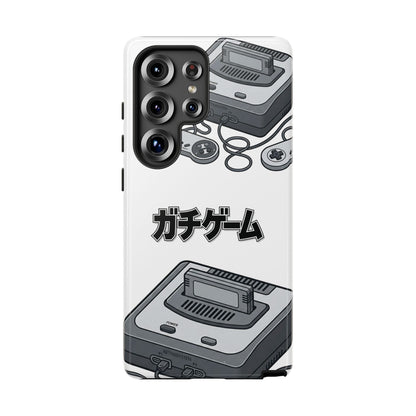 Retro Console Phone Case — Japanese "ガチゲーム" Gamer Design