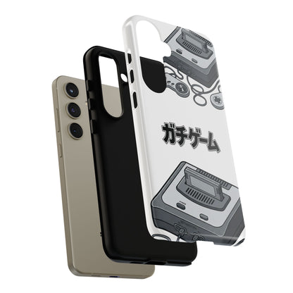 Retro Console Phone Case — Japanese "ガチゲーム" Gamer Design