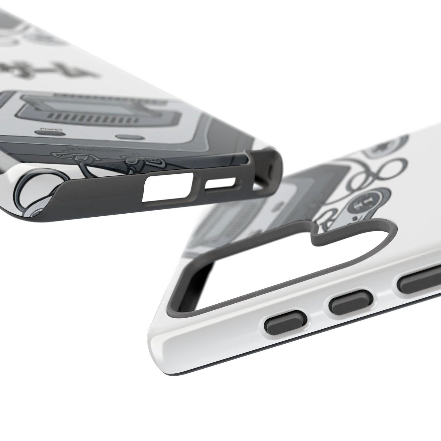 Retro Console Phone Case — Japanese "ガチゲーム" Gamer Design