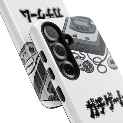 Retro Console Phone Case — Japanese "ガチゲーム" Gamer Design